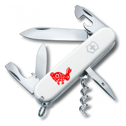 Ніж Victorinox Spartan Zodiac Бенгальський Кролик червоний 1.3603.7_Z2061u