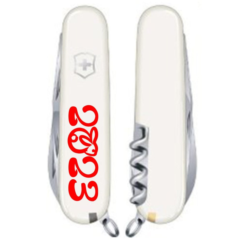 Ніж Victorinox Spartan Zodiac Рік Кролика червоний 1.3603.7_Z2111u