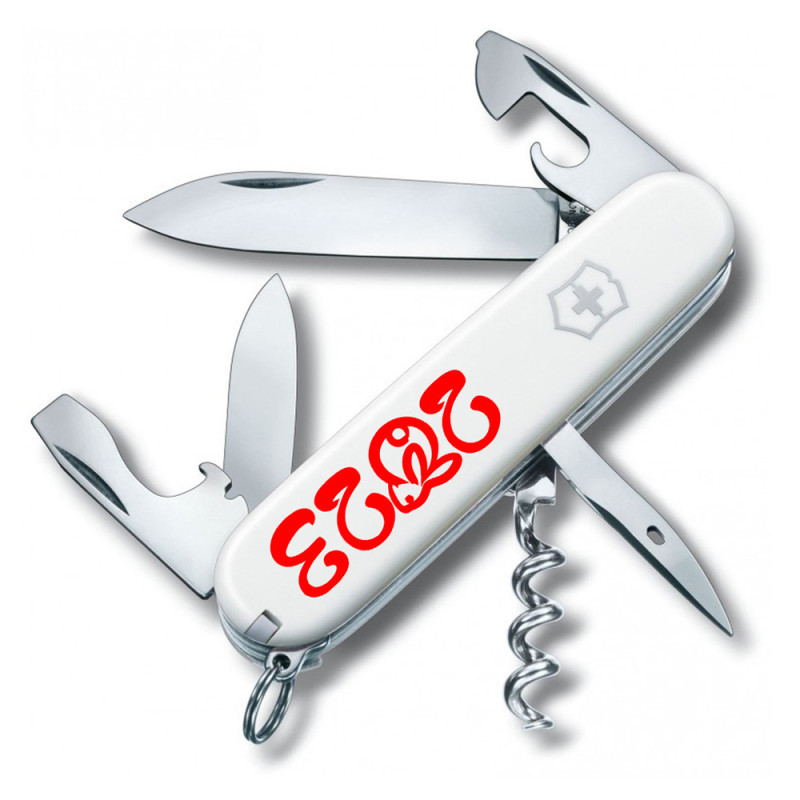 Ніж Victorinox Spartan Zodiac Рік Кролика червоний 1.3603.7_Z2111u