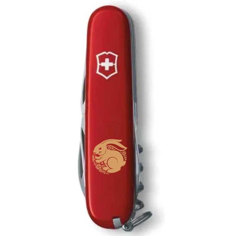 Ніж Victorinox Spartan Zodiac Щасливий Кролик бронзовий 1.3603_Z2165u
