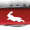 Ніж Victorinox Spartan Zodiac Спритний Кролик білий 1.3603_Z2170u
