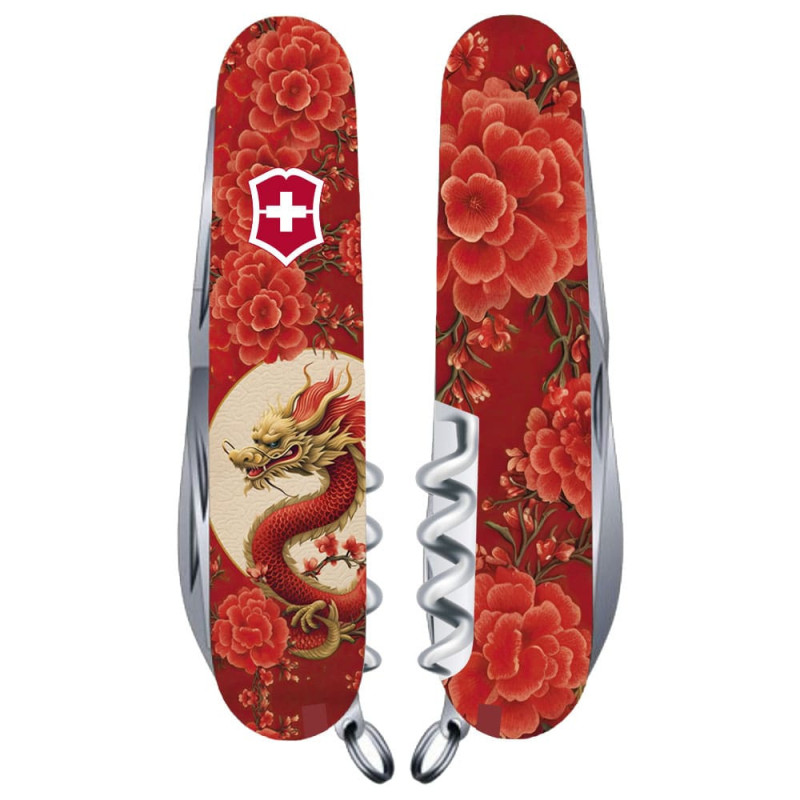 Ніж Victorinox Climber Zodiac Китайський червоний дракон 1.3703_Z3250p