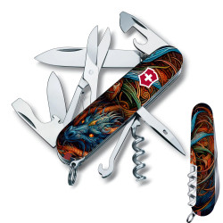 Ніж Victorinox Climber Zodiac Сапфіровий дракон 1.3703_Z3260p