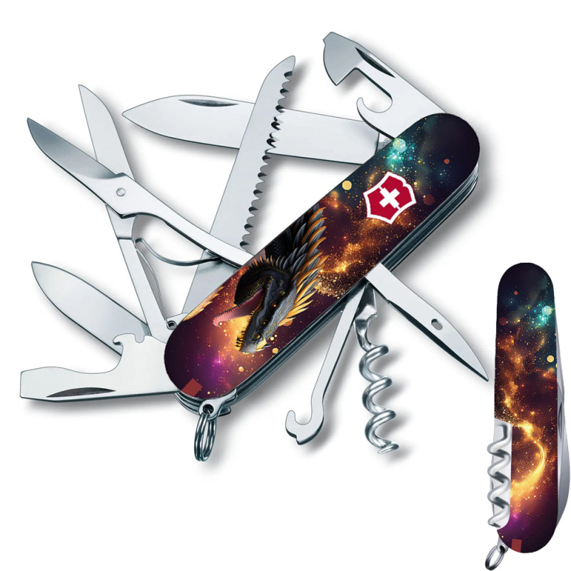 Ніж Victorinox Huntsman Zodiac Зірковий дракон 1.3713.3_Z3220p