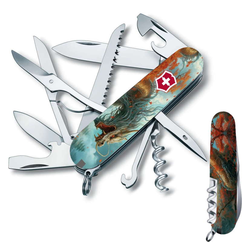 Ніж Victorinox Huntsman Zodiac Бойовий дракон 1.3713.7_Z3230p