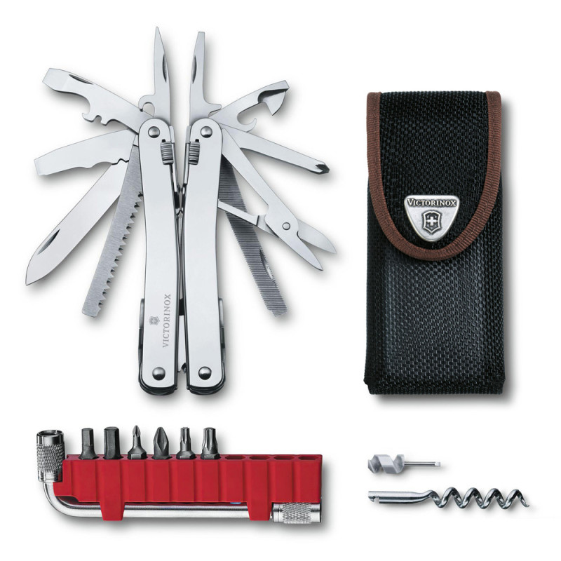 Мультитул Victorinox Swiss Tool Spirit X Plus 3.0235.N нейлоновий чохол