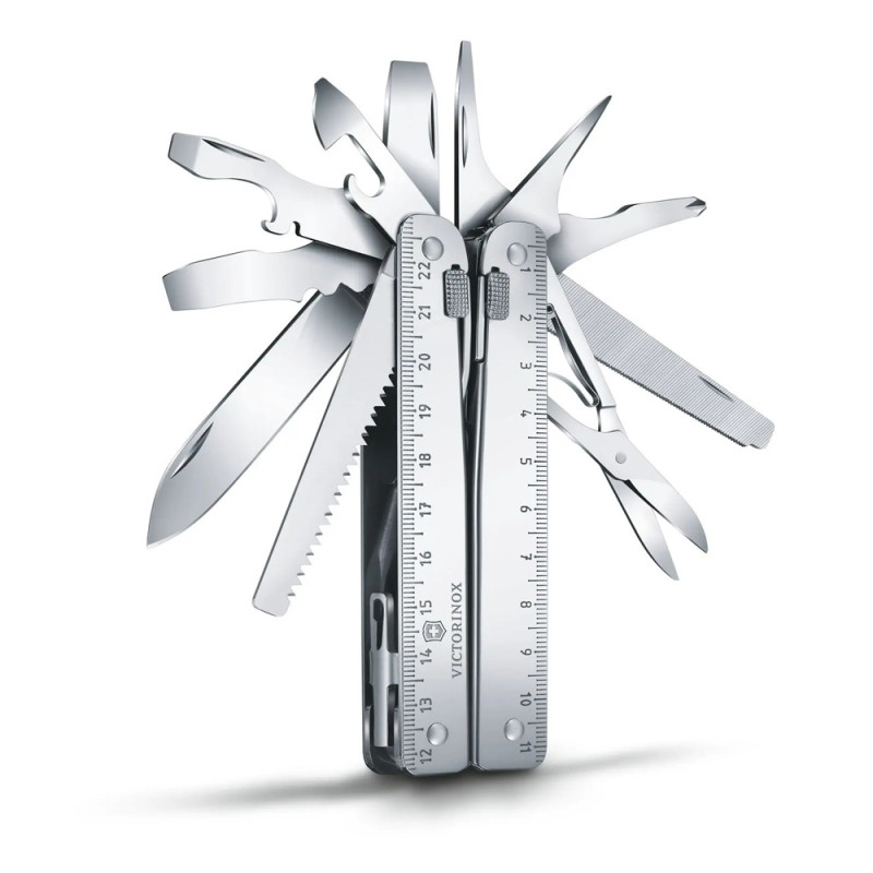 Мультитул Victorinox Swiss Tool X Plus 3.0338.L шкіряний чохол