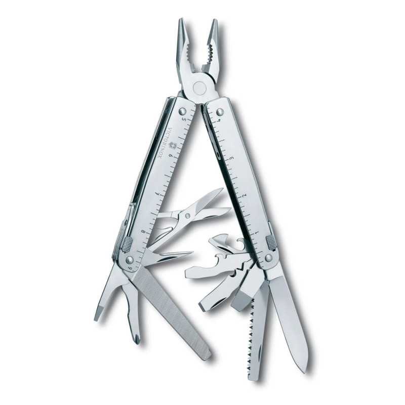Мультитул Victorinox Swiss Tool X Plus 3.0338.L шкіряний чохол