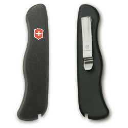 Комплект накладок Victorinox к ножу 111 мм C.8503.41 черный с клипсой