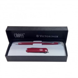 Набор Victorinox (нож 0.6223 + ручка CROSS) 4.4401