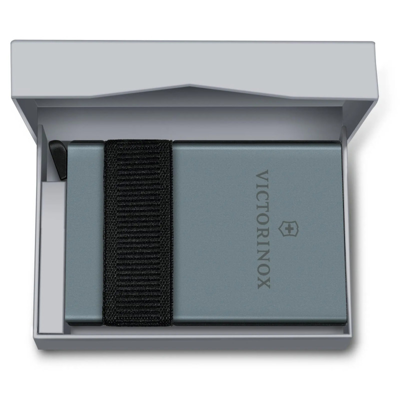 Набір з картхолдером Victorinox Smart Card Wallet Sharp Gray 0.7250.36