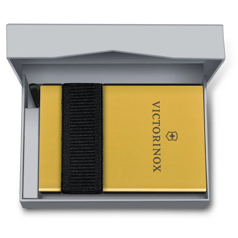 Набір з картхолдером Victorinox Smart Card Wallet Delightful Gold 0.7250.38