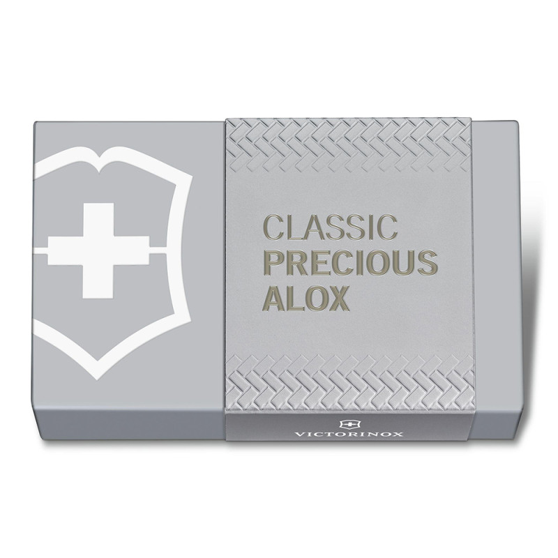 Ніж Victorinox Classic SD Precious Alox Infinite Grey 0.6221.4031G