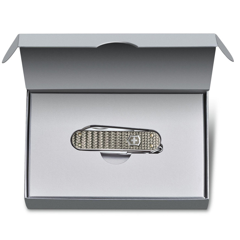Ніж Victorinox Classic SD Precious Alox Infinite Grey 0.6221.4031G