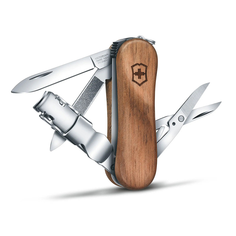 Ніж Victorinox Nail Clip Wood 580  0.6461.63
