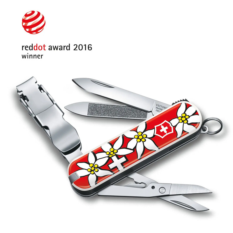 Ніж Victorinox Nail Clip 580 Edelweiss 0.6463.840