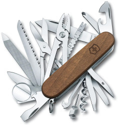 Ніж Victorinox Swiss Champ Wood 1.6791.63