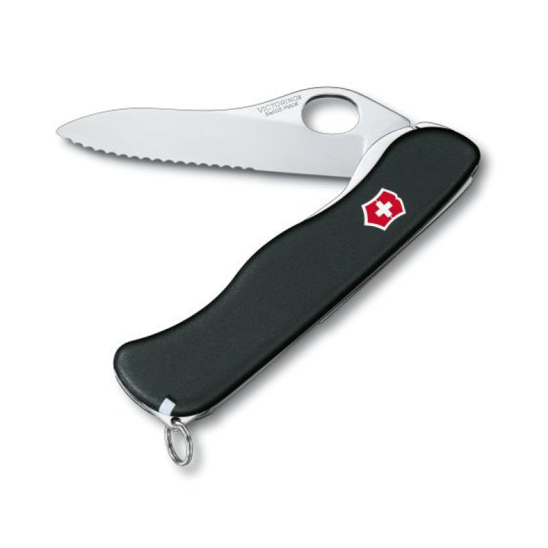 Нож Victorinox Sentinel One-Hand 0.8416.MW3 черный с клипсой