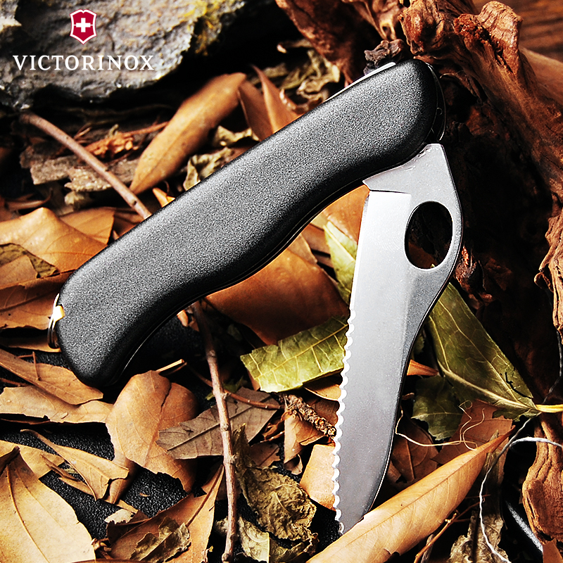 Нож Victorinox Sentinel One-Hand 0.8413.MW3 черный