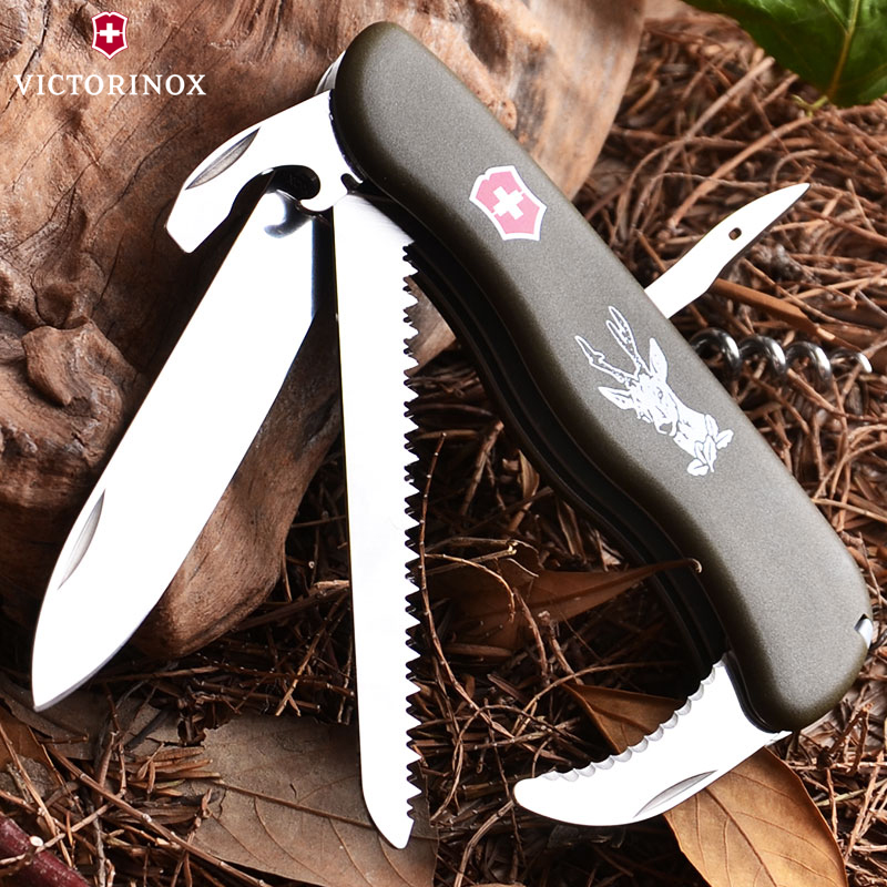 Нож Victorinox Hunter 0.8873.4 оливковый