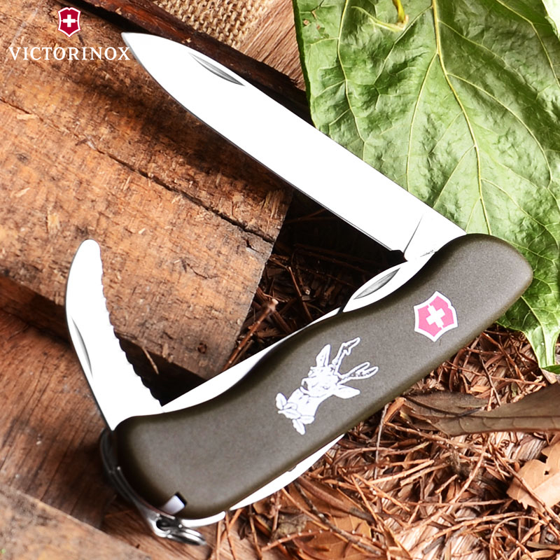 Нож Victorinox Hunter 0.8873.4 оливковый